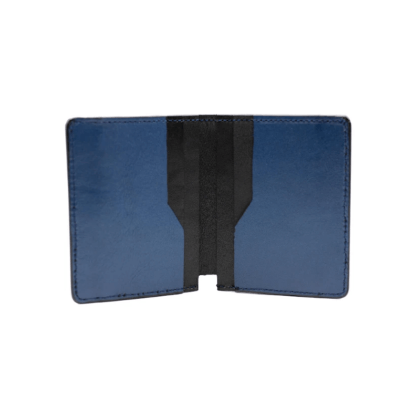 Slim Emma Leather Wallet- Black Color